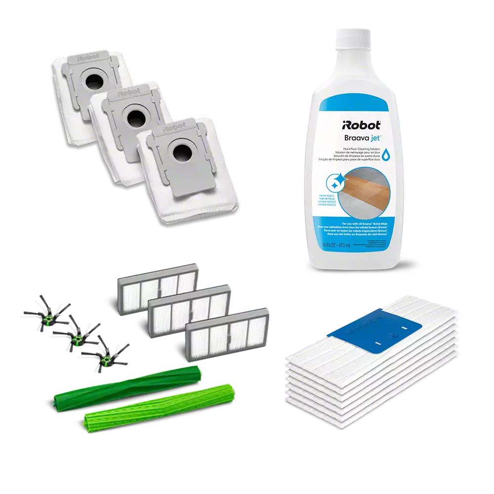 To Change Roomba® s9+ & Braava jet® m6 Refill Kit